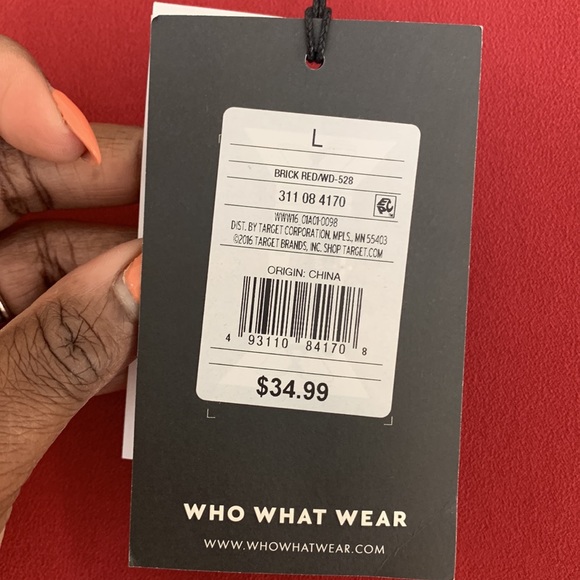 Brick Red Dress - Picture 3 of 6